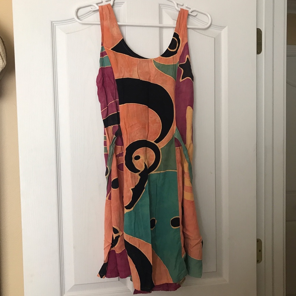 Boho mini dress